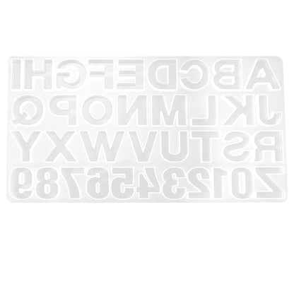 PIXISS Silicone Alphabet and Number Mold