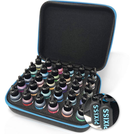 PIXISS Alcohol Ink Storage Case - For Round Bottles