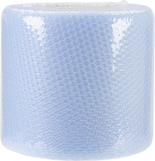 Falk Net Mesh Spool, 3" by 40 yd, Soft Blue