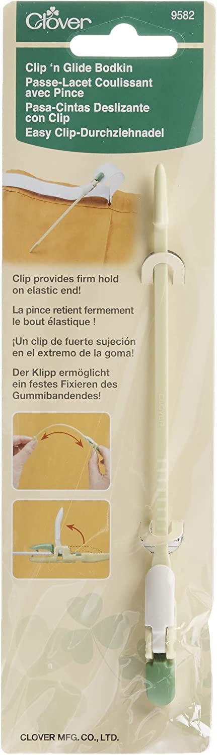 Clover Needlecrafts Clip n Glide Bodkin Set, 50, Basic