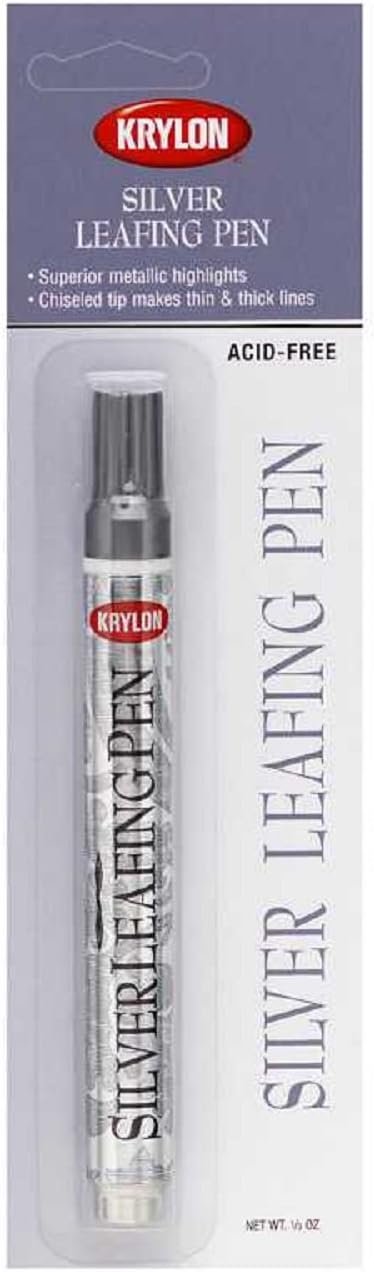 Krylon K09902A00 Leafing Pens, Silver, .33 Ounce