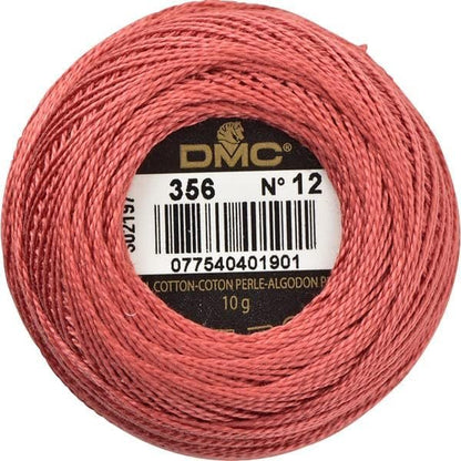 DMC 116 12-356 Pearl Cotton Thread Balls, Medium Terra Cotta, Size 12