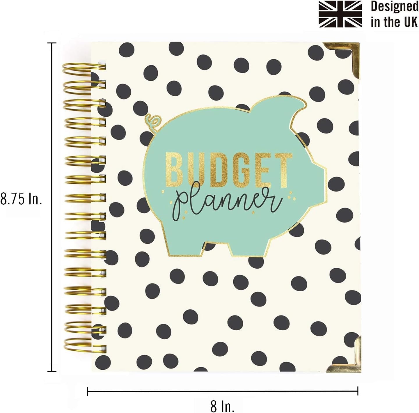 Pukka Pad, Carpe Diem Planner Spiral Bound Notebook