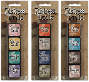 Ranger Tim Holtz Distress Mini Ink Pad Kits #4, #5 and #6 Bundle