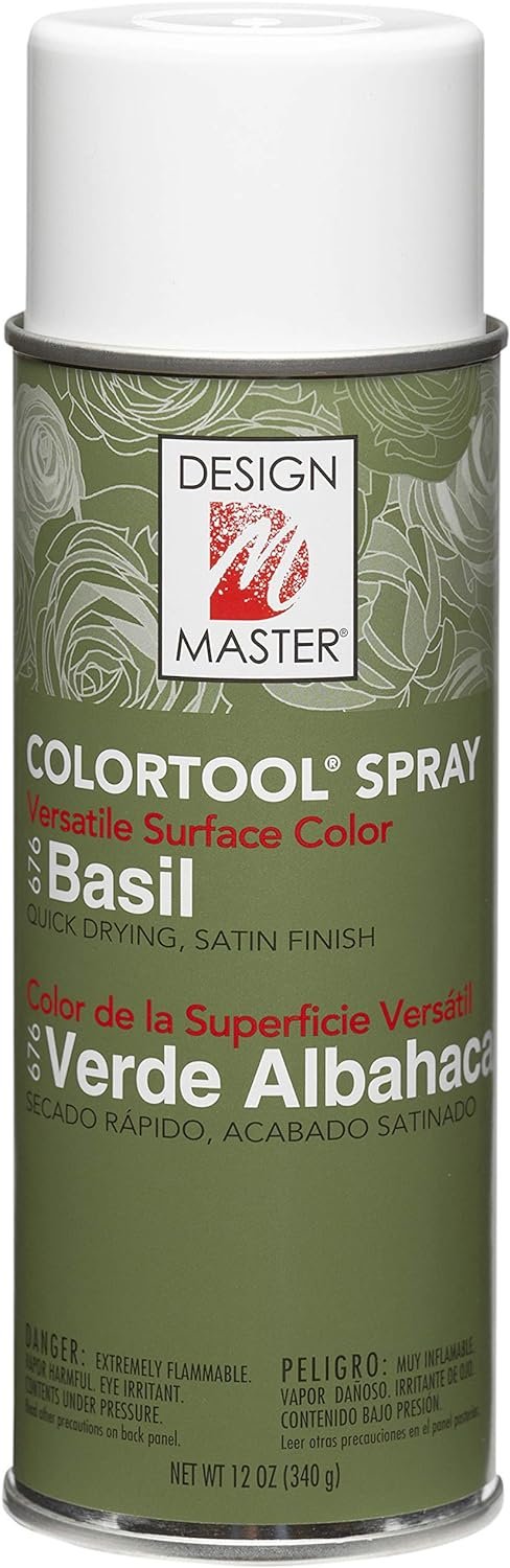 Design Master 676 Basil Colortool Spray,green