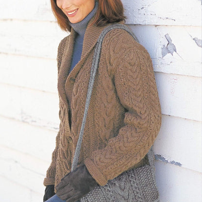 Patons Canadiana Yarn, Toasty Grey