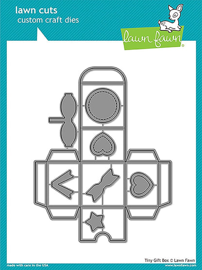 Lawn Fawn Lawn Cuts Custom Craft Die - Tiny Gift Box (LF1485)