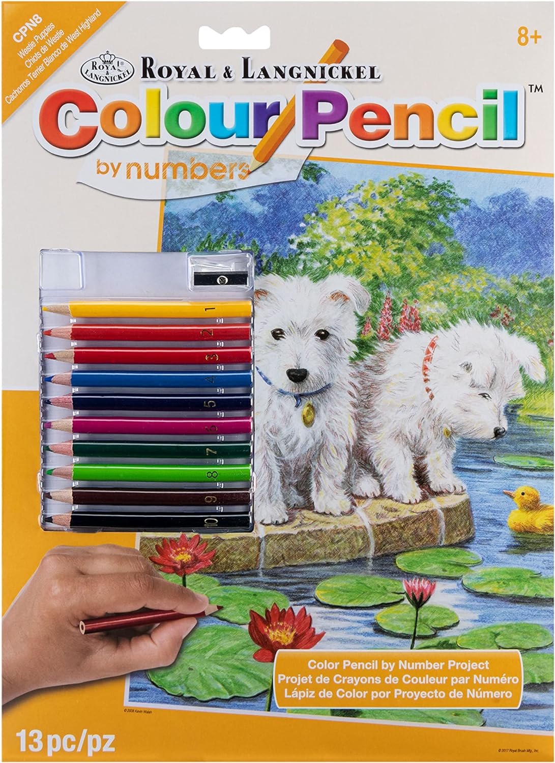 Royal and Langnickel Colour by Number Pencil