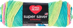 RED HEART Super Saver Yarn, Stripe-Retro