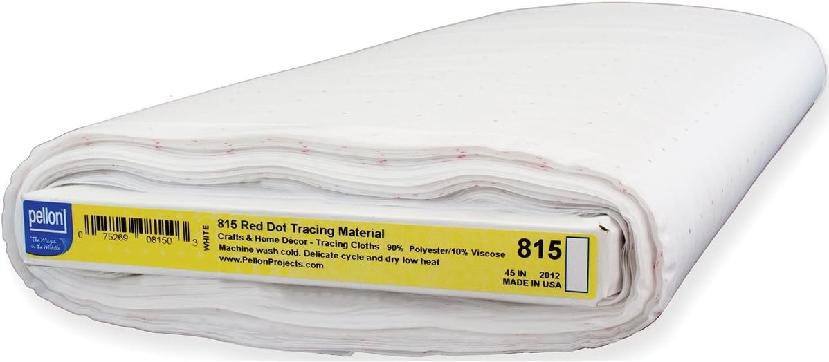 Pellon Red Dot, 45" x 25 Yards Tracing Material, White