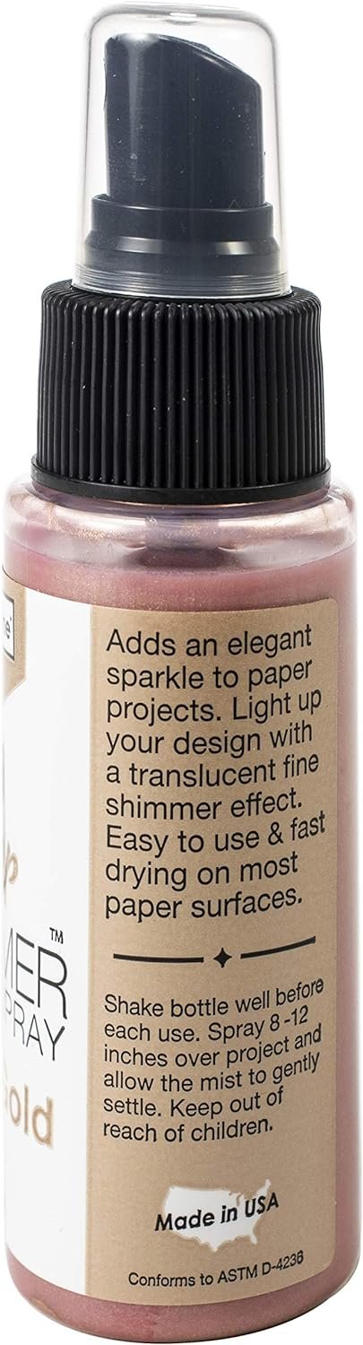 Imagine Sheer Shimmer Craft Spray 2oz-Rose Gold