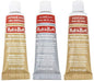 Amaco Rub 'N Buff Wax Metallic Finish, 3 Color Assortment (Gold Leaf, Antique Gold, Silver Leaf)