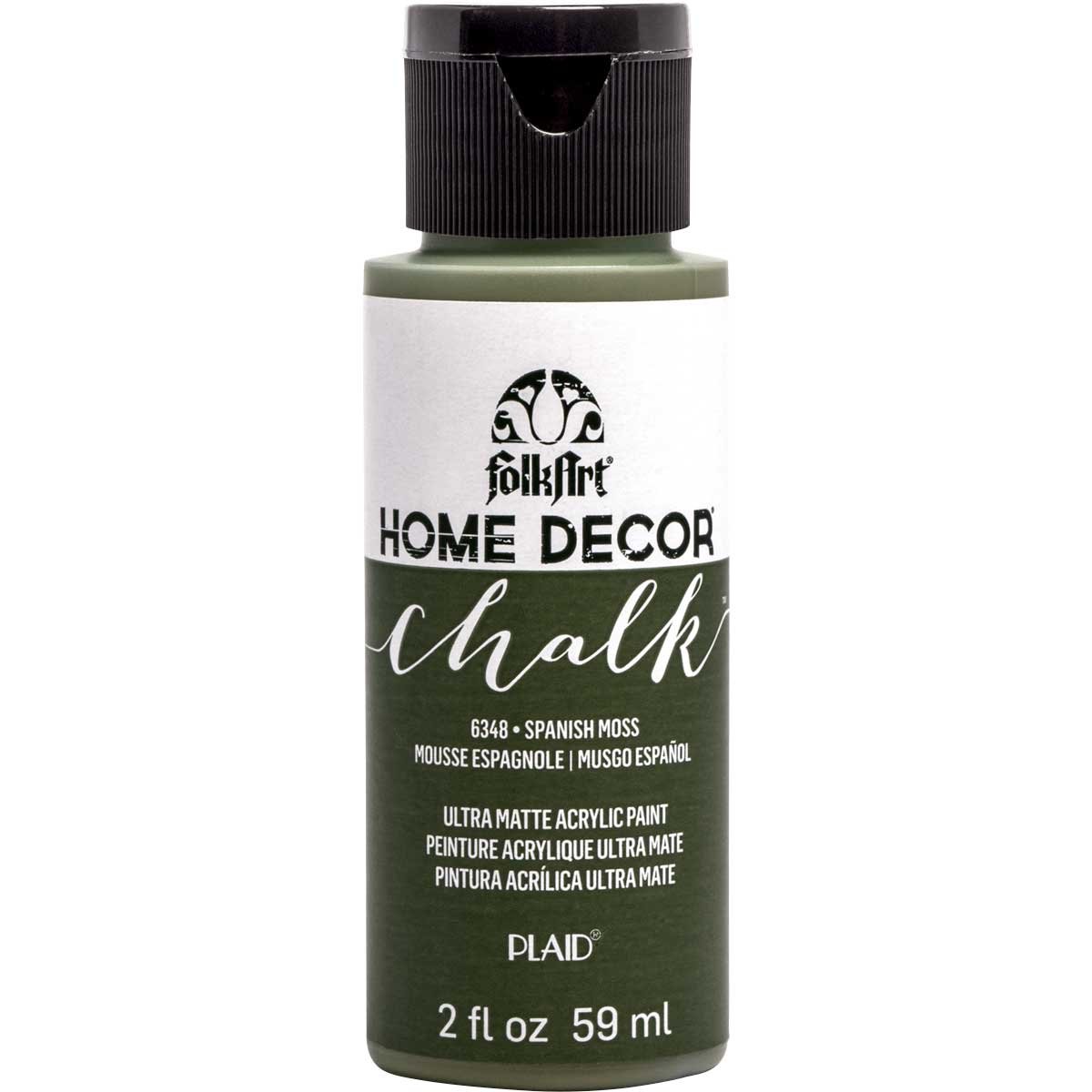 FolkArt Home Decor Chalk Paint; 2oz. (12 Colors)