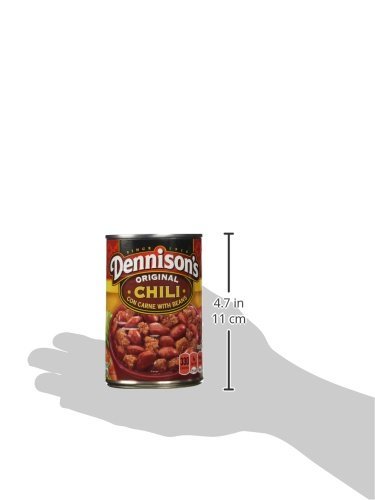 Dennison Chili With Beans, 15 Oz can, Pack of 12