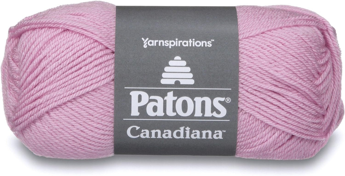 Patons Canadiana Yarn, Cherished Pink