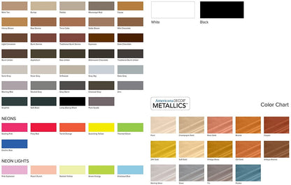 DecoArt 2-Pack Dazzling Metallics Acrylic Colors - Bright Copper, 2-Ounces Each