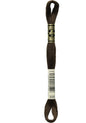 DMC Thread 6-Strand Embroidery Cotton 8.7 Yards Ultra Dark Coffee Brown 117-938 (12-Pack)