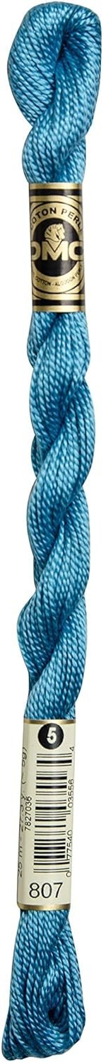 DMC Sz 3 Skein-16.4 yds/Peacock Blue/807