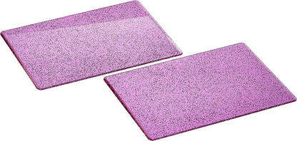 Sizzix SIZ662142 Cutting Pad Standard Purple Silver Glitter Purpleslr