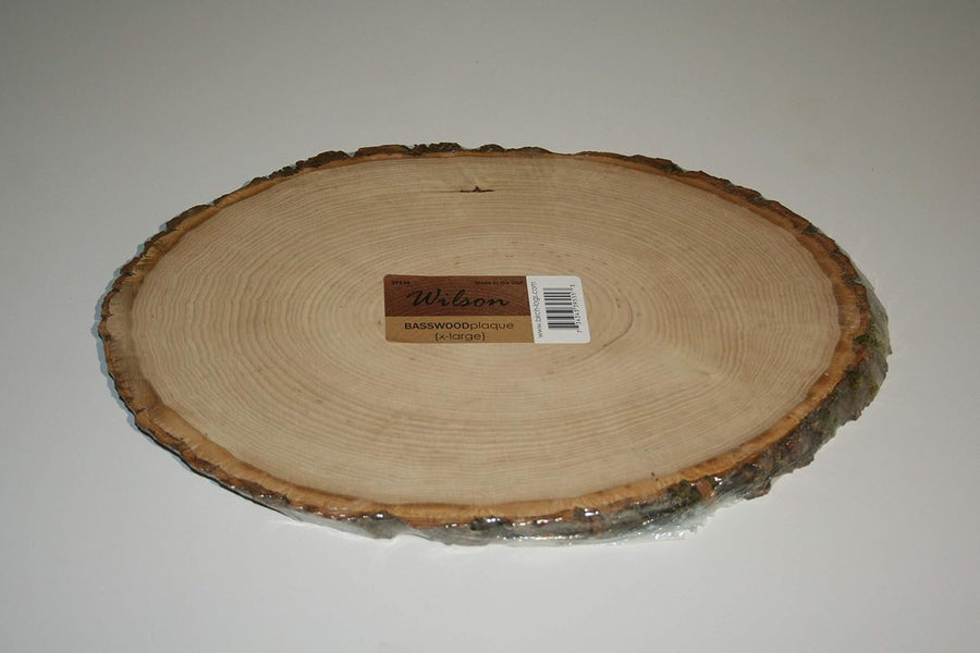 Wilson Basswood Round/Oval (X Large (11-13 inch Wide x 5/8 inch Thick))