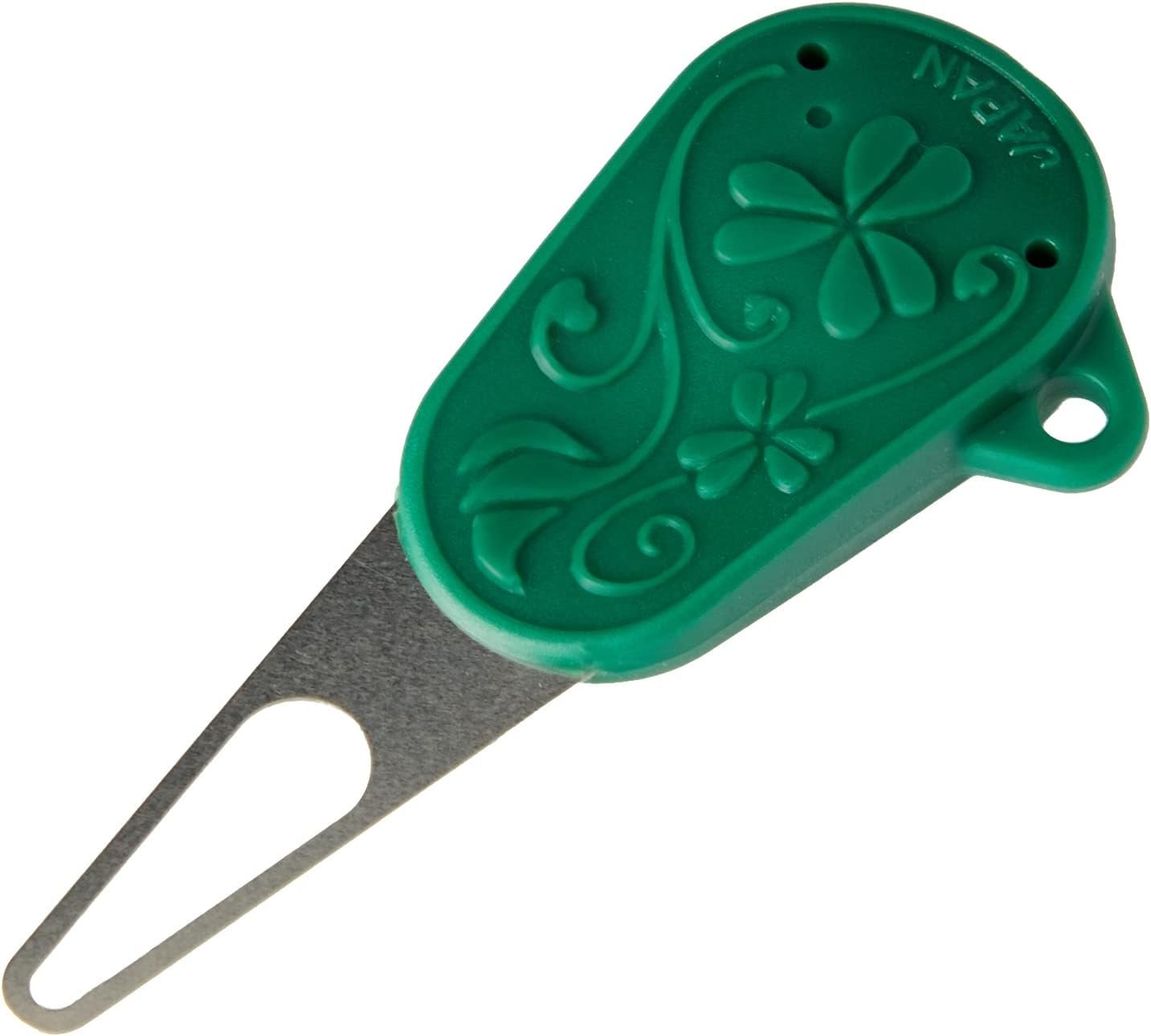 Clover 3142 Yarn Threader,Dark green