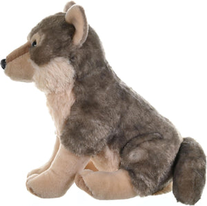 Wild Republic Wolf Plush, Stuffed Animal, Plush Toy, Gifts for Kids, Cuddlekins 12 Inches