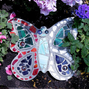 Midwest Products Mosaic Butterfly Stepping Stone Kit