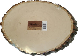 Wilson Basswood Round/Oval (X Large (11-13 inch Wide x 5/8 inch Thick))