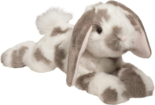 Douglas Ramsey Gray Spotted Bunny Rabbit Plush Stuffed Animal