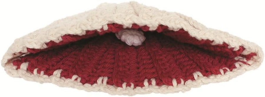 Lily Sugar 'N Cream The Original Solid Yarn, 2.5oz, Medium 4 Gauge, 100% Cotton - Wine - Machine Wash & Dry