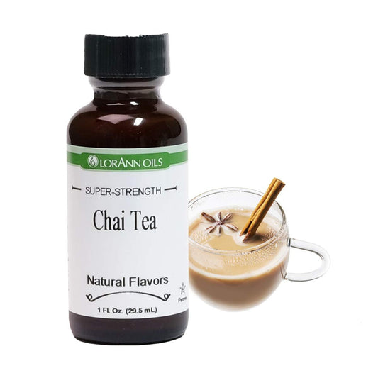 LorAnn Chai Tea SS Flavor, 1 ounce bottle