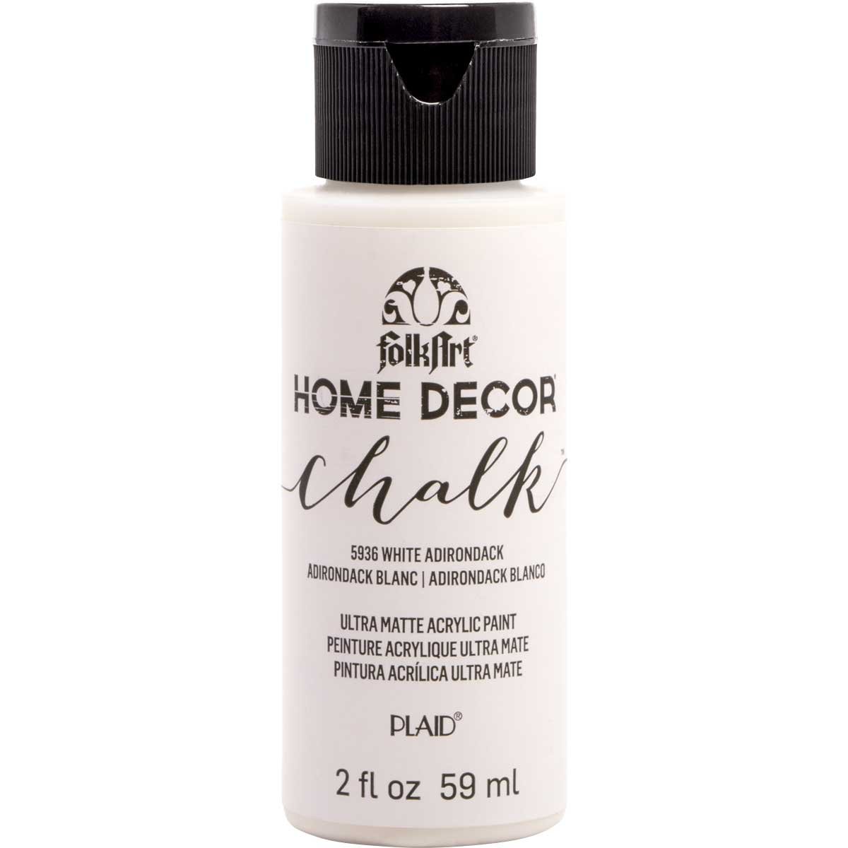 FolkArt Home Decor Chalk Paint; 2oz. (12 Colors)