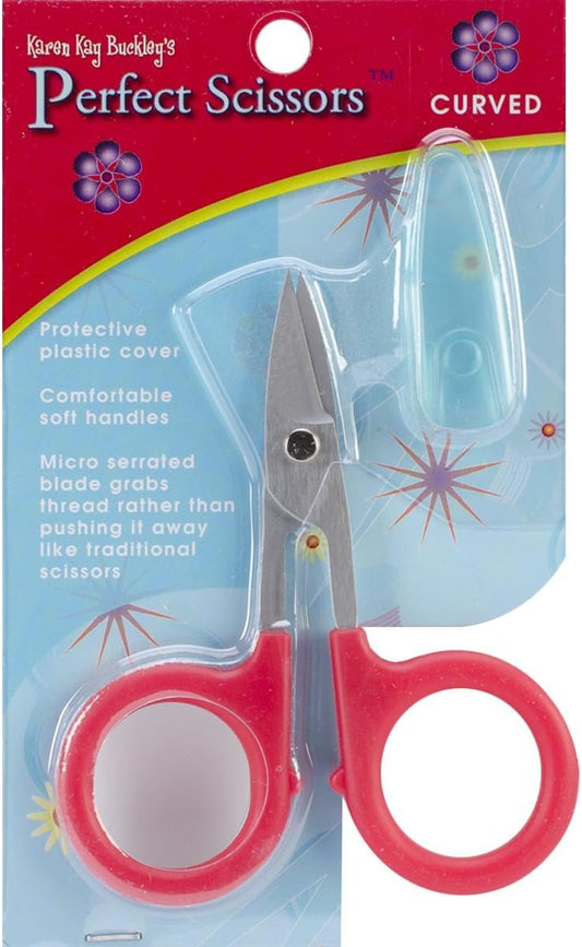 Karen Kay Buckley Perfect Curved Scissors, 3-3/4-Inch