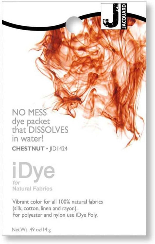 Jacquard Products Jacquard 100% Natural, Chestnut iDye Fabric Dye, 5 Oz