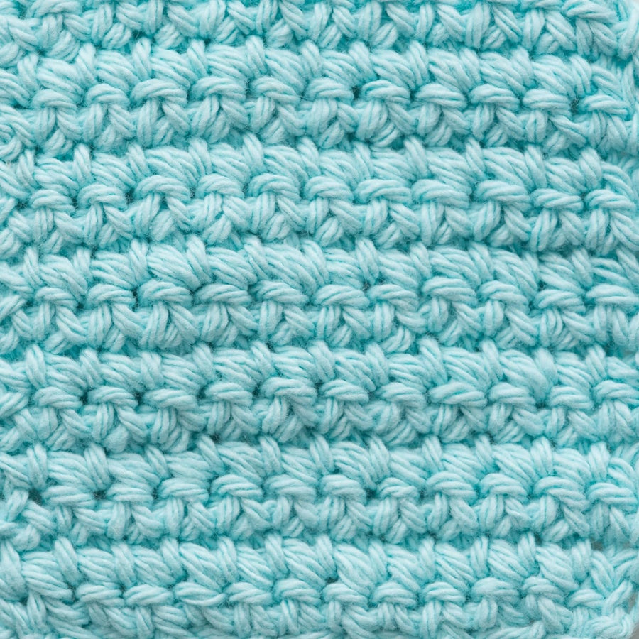 Lily Sugar 'N Cream The Original Solid Yarn, 2.5oz, Medium 4 Gauge, 100% Cotton - Robins Egg - Machine Wash & Dry (10200101215)