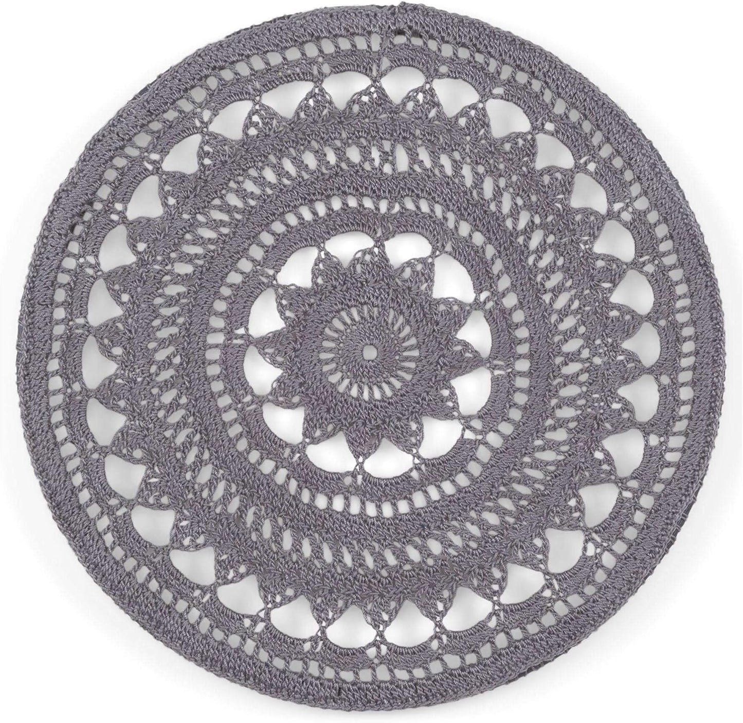 Aunt Lydia Crochet Cotton Jumbo Yarn Thread, 1 Pack, White