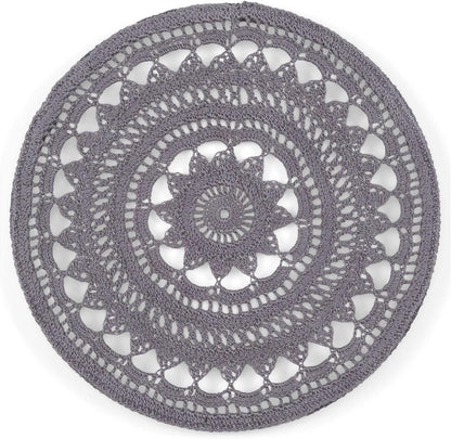 Aunt Lydia Crochet Cotton Jumbo Yarn Thread, 1 Pack, White