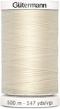 Gutermann Sew-All Thread 547yd, Eggshell
