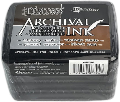 Tim Holtz - Ranger Basics ARCHIVAL Ink KIT