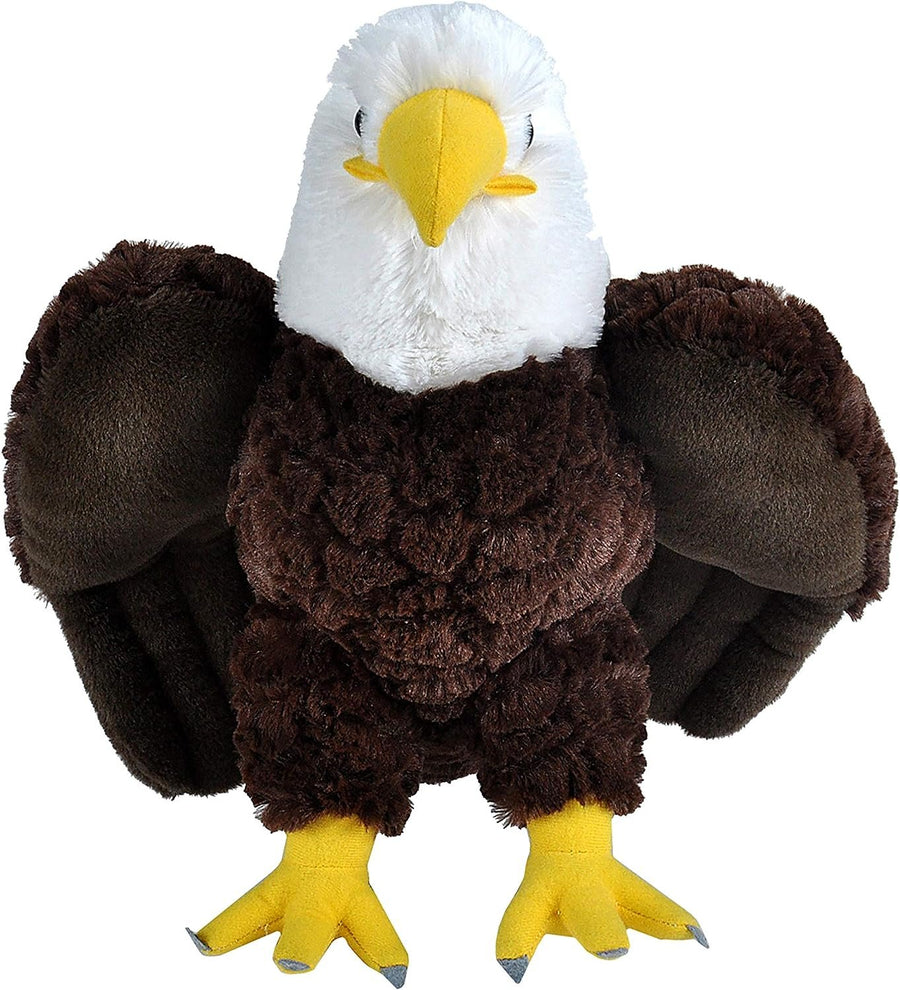 Wild Republic Bald Eagle Plush, Stuffed Animal, Plush Toy, Gifts for Kids, Cuddlekins 12 Inches