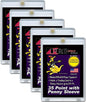 5-Count Pro-Mold 35pt. Magnetic One-Touch Card Holders Holds Sleeved Card MH35S