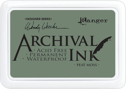 Ranger Peat Moss Wendy Vecchi Archival Ink Pad