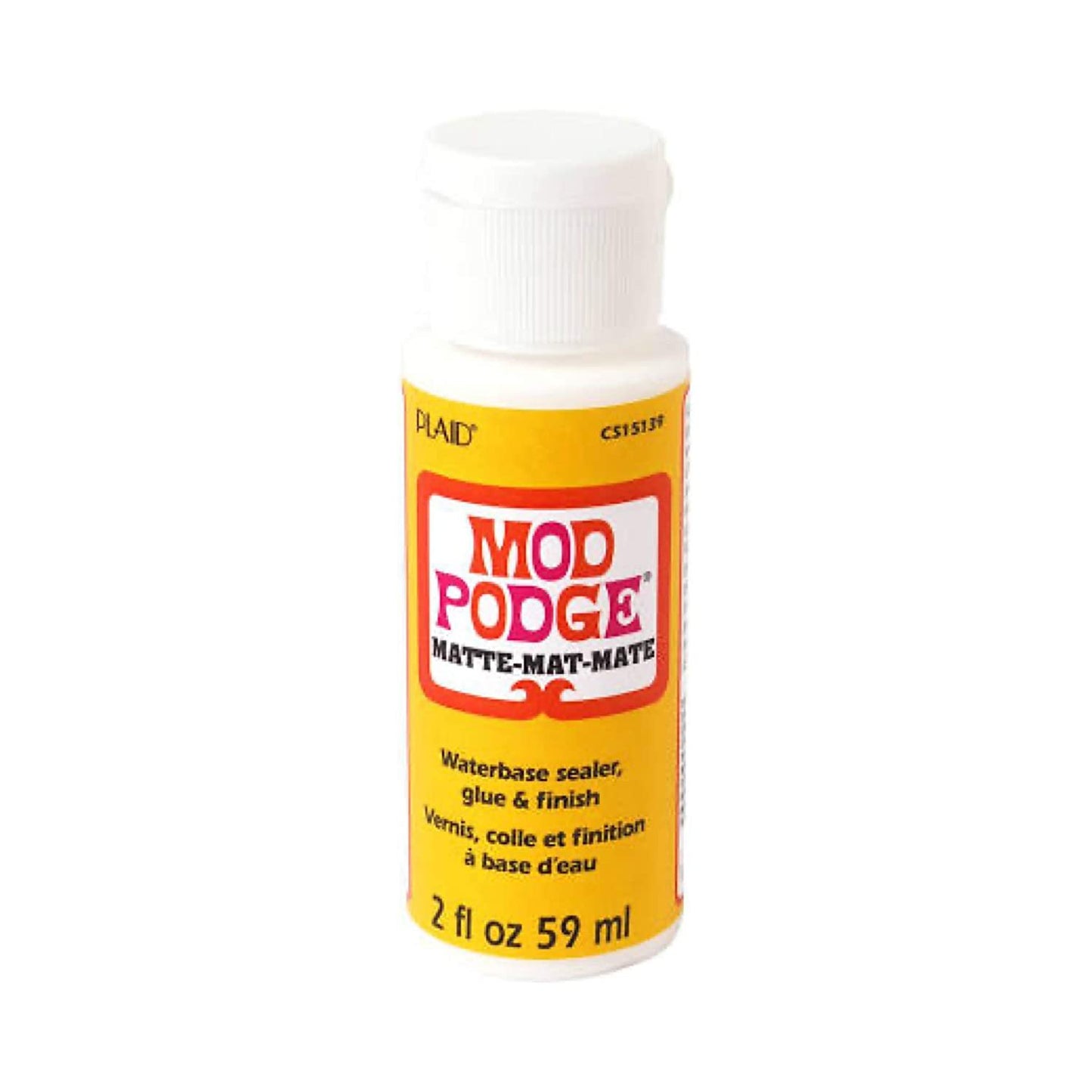 Krafty Kit Mod Podge Bundle: 2oz Gloss and 2oz Matte Water-Based Glue, Sealer & Finish