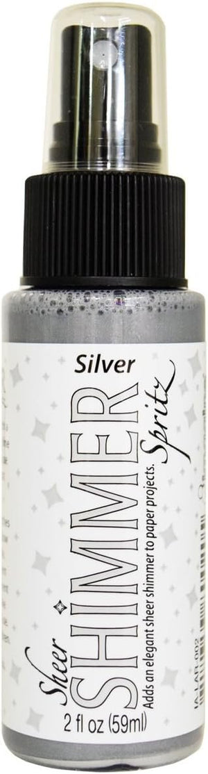 Imagine Crafts Sheer Shimmer Spritz Spray, Silver