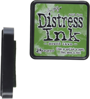 Ranger TIM35008 Tim Holtz Distressed Ink Pad, Mowed Lawn Green, by The Yard