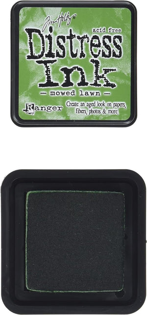 Ranger TIM35008 Tim Holtz Distressed Ink Pad, Mowed Lawn Green, by The Yard