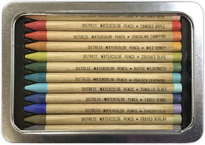 Tim Holtz Distress Watercolor Pencils Set 1, 2 and 3-36 Woodless Watercolor Pencils