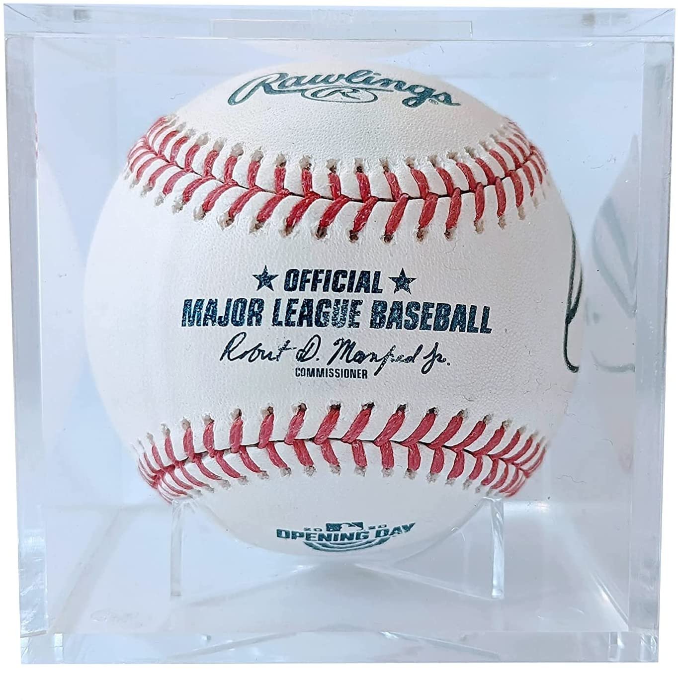 Pro-Mold Made in USA Baseball Cube Stand with 25+ Year Certified UV Protection (Crystal Clear, Ball Not Included)
