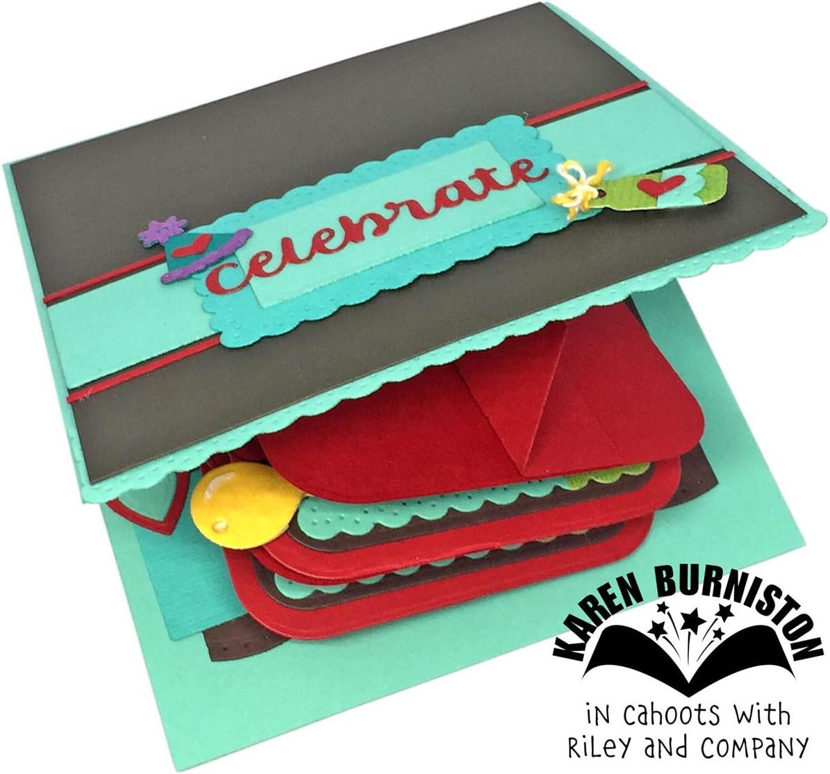 KB Riley 1009 Karen Burniston Dies-Twist Panel Pop-Up