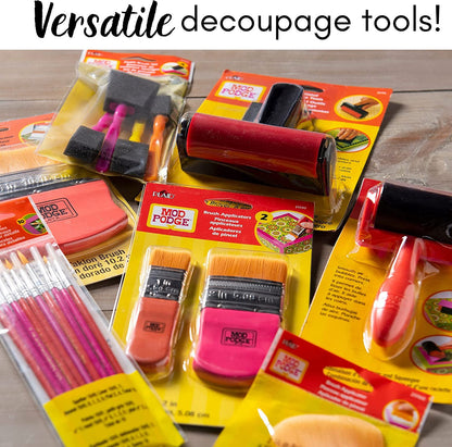 Mod Podge 08658000986 Professional Decoupage Tool Set, 2295, Multicolor